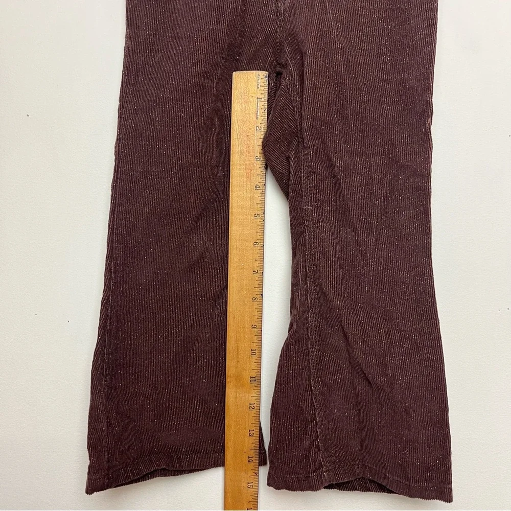 NWT BABY GAP GIRLS‎ BOOTCUT SPARKLY CORDUROY PANTS CORDS 3T 3 YEARS Brown